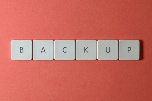Backup data