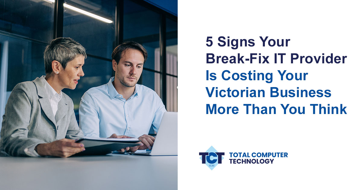 IT Support Melbourne: Break-Fix Costs Explained | TCT